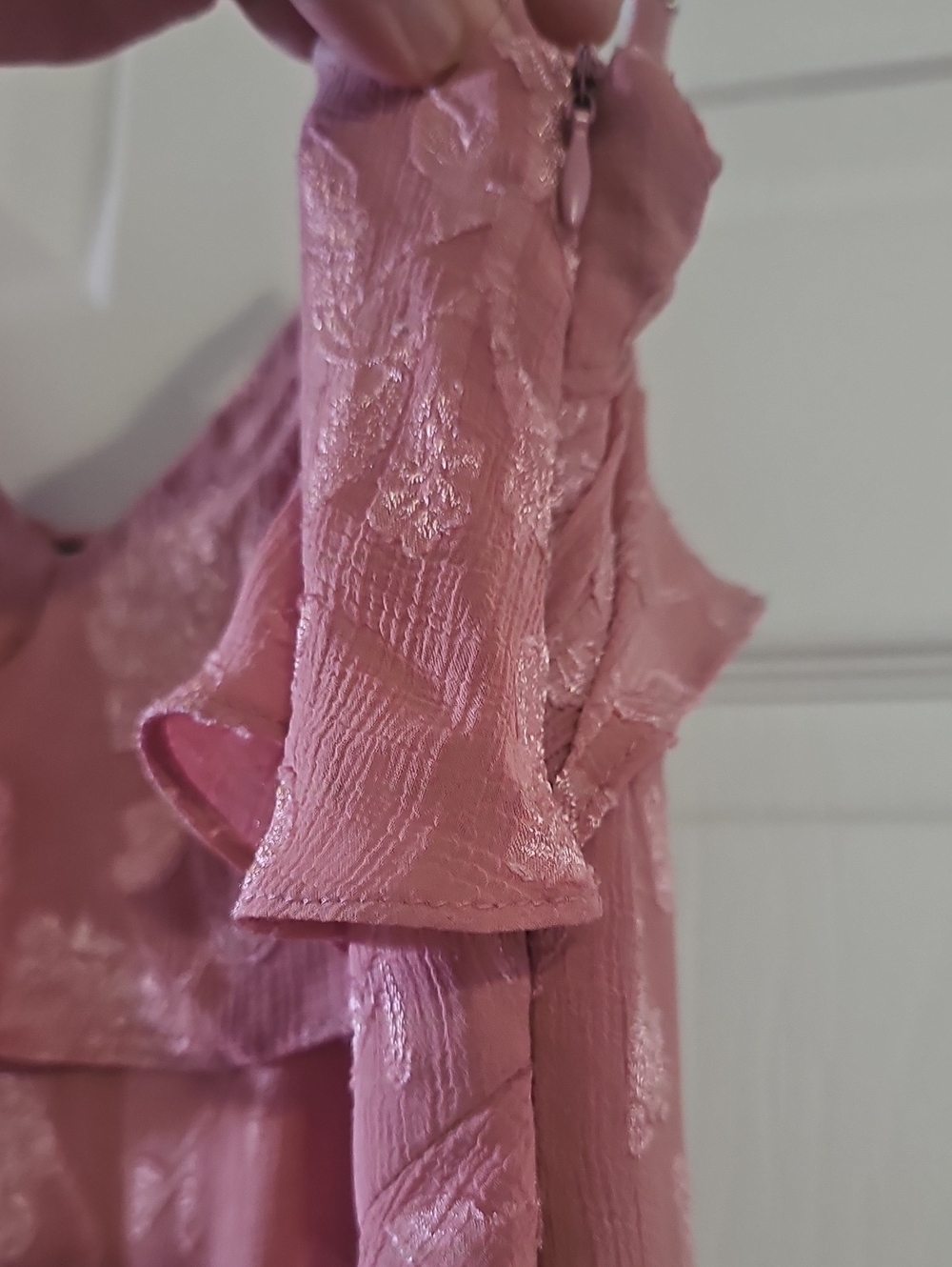 Zara Ruffle Slip Dress - Picture 8 of 11